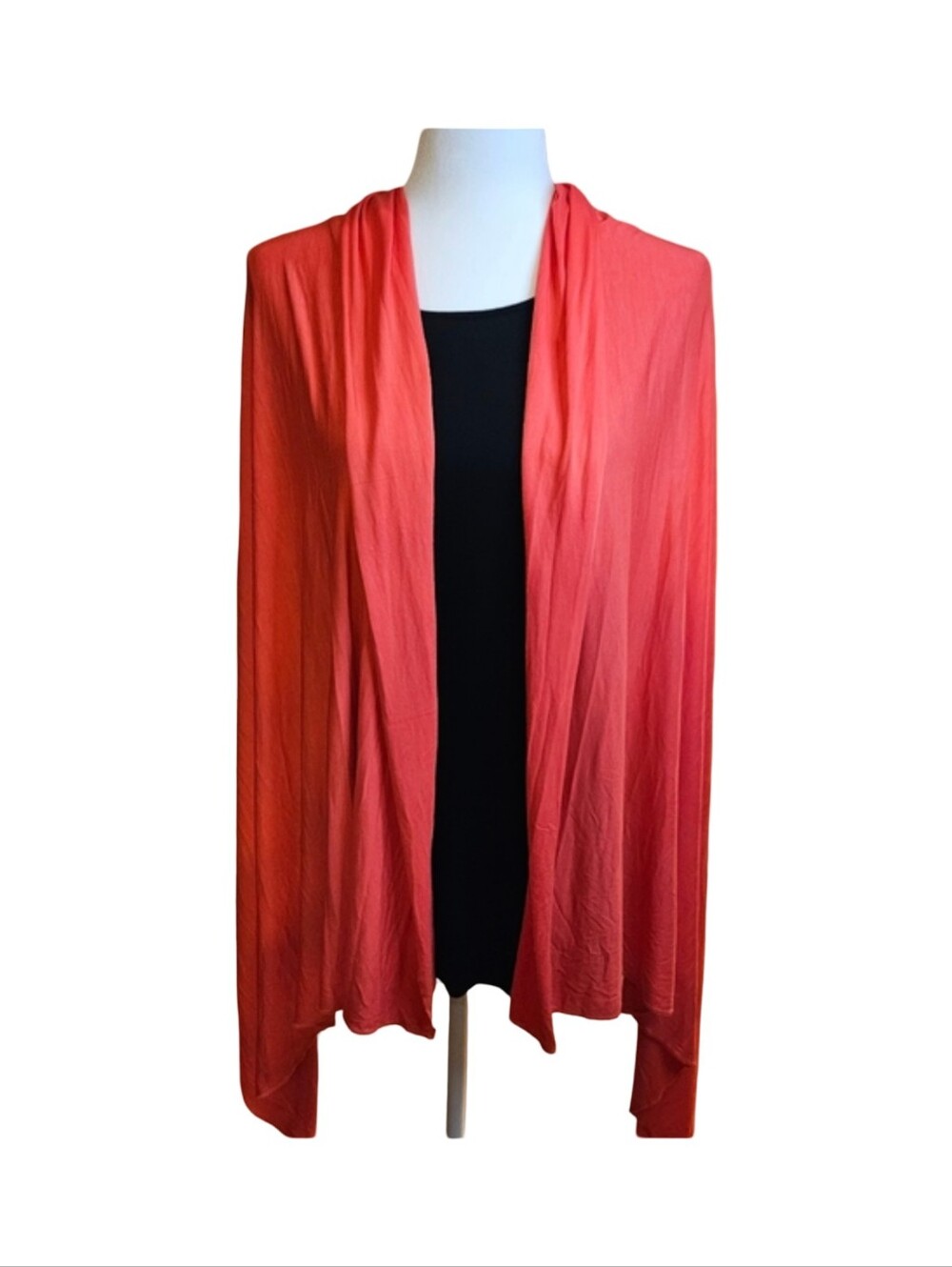 NWOT HIHO Caribbean Coral Pink Mayreau Convertible Scarf Wrap Shawl.